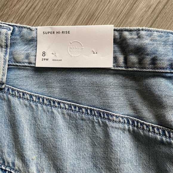 Aerie denim ruffled mini skirt - Picture 3 of 3